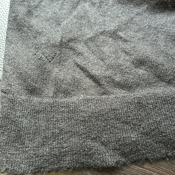 Zadig and Voltaire Cashmere Black Crewneck Sweater ZV Logo Long Sleeve - Picture 8 of 10